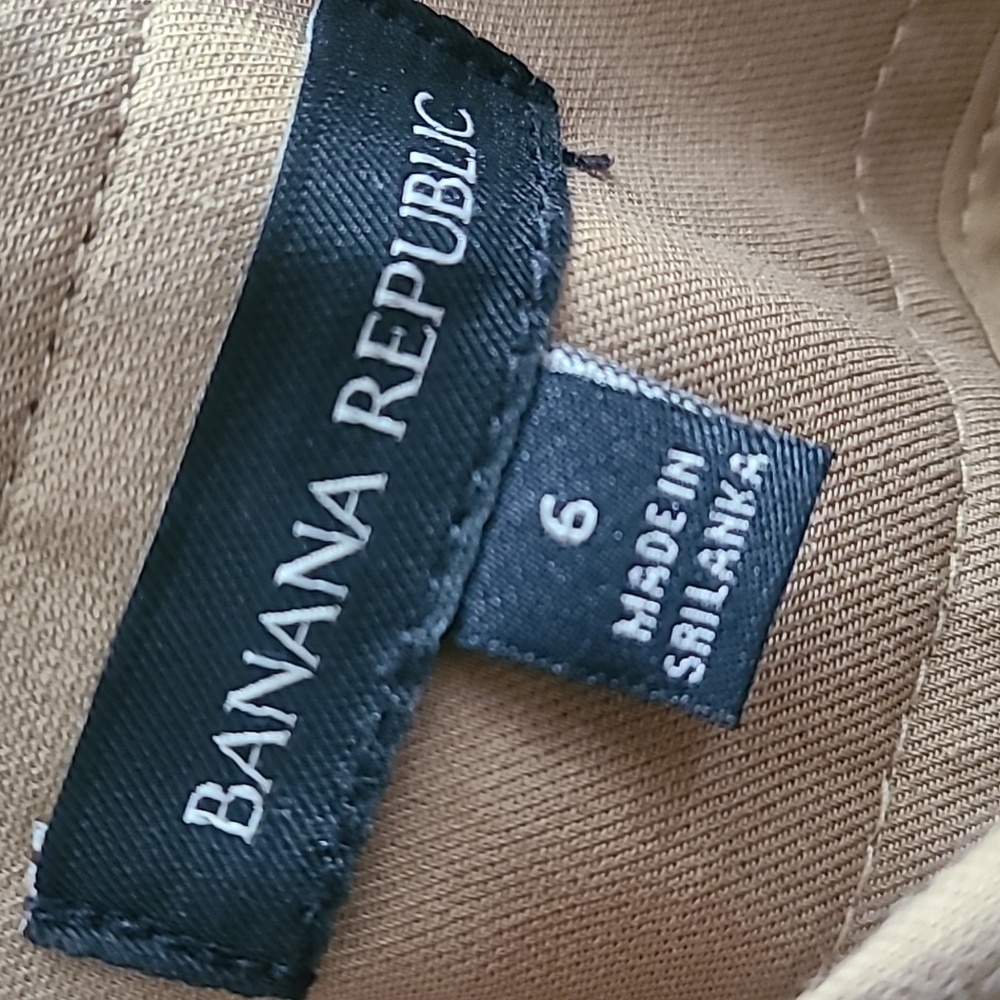 Banana Republic Voyage Cargo Pants In Brown (Tan) Size 6 - Picture 4 of 5